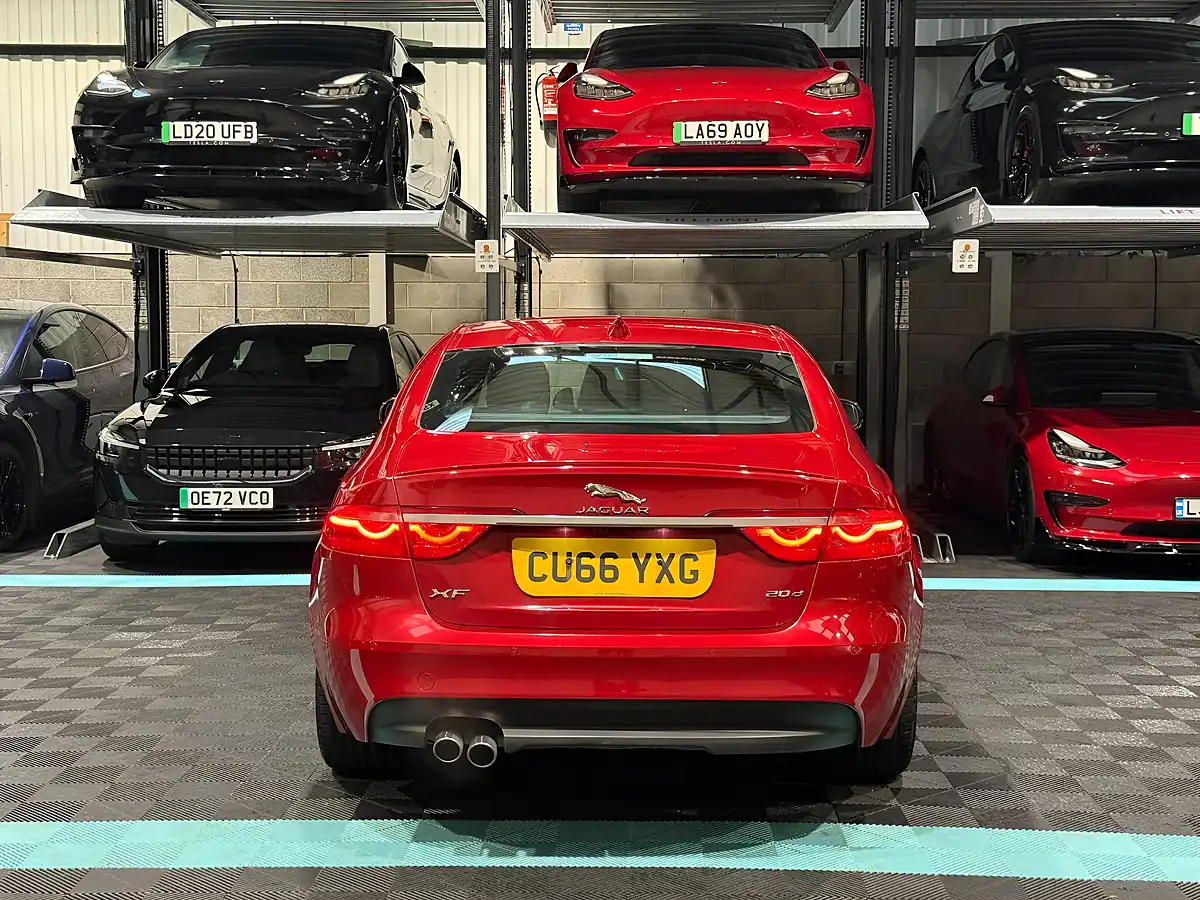 Used 2016 Jaguar Xf R-Sport Red - Interior and Exterior details 6