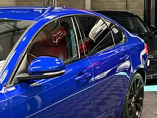 Used 2016 Jaguar Xf S Blue - Interior and Exterior details 12