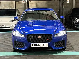 Used 2016 Jaguar Xf S Blue - Interior and Exterior details 4