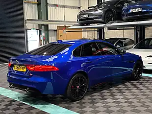 Used 2016 Jaguar Xf S Blue - Interior and Exterior details 9