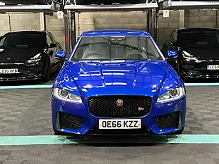Used 2016 Jaguar Xf S Blue - Interior and Exterior details 4