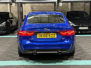 Used 2016 Jaguar Xf S Blue - Interior and Exterior details 8