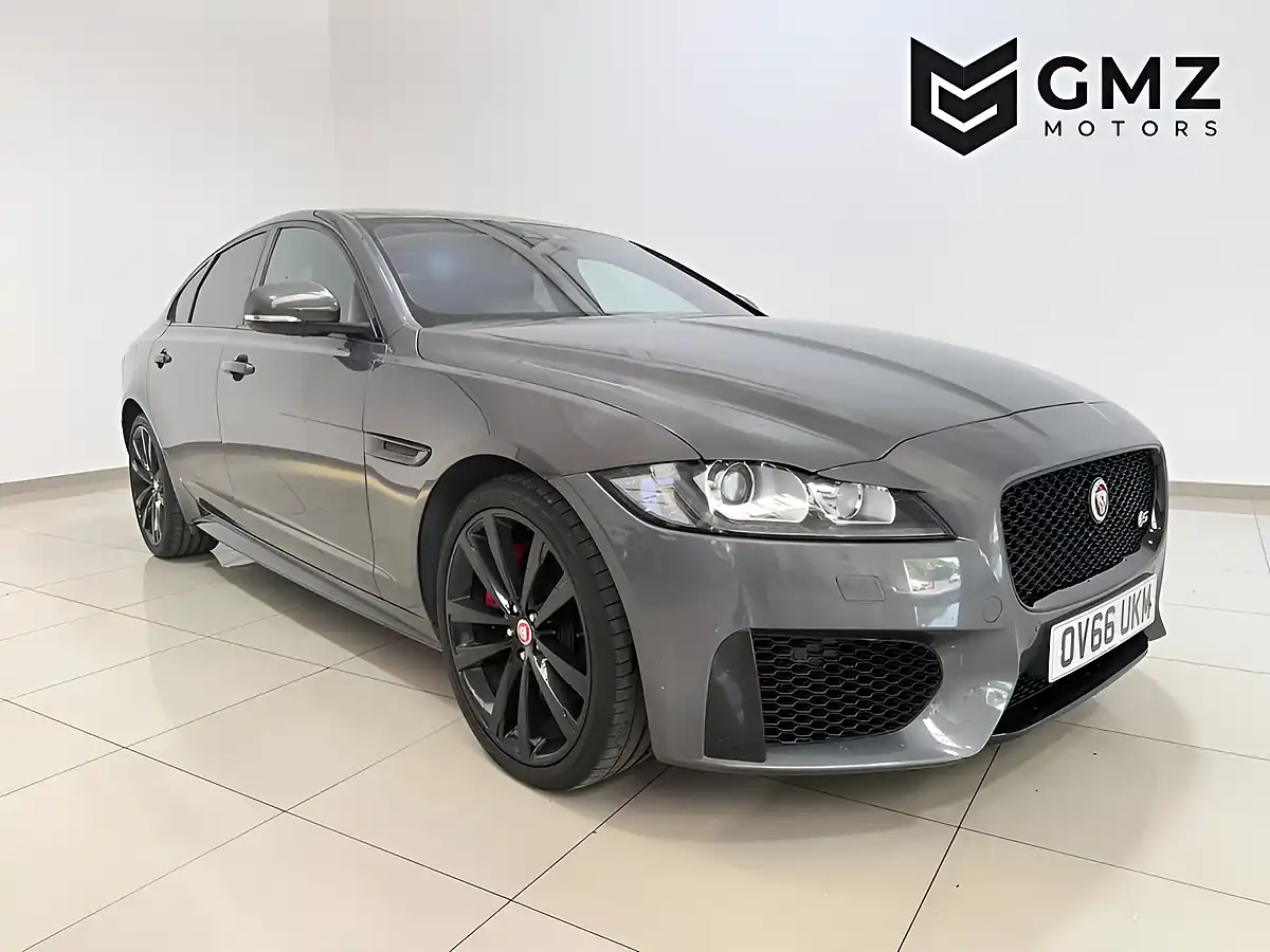 Used 2016 Jaguar Xf S Grey - Front View