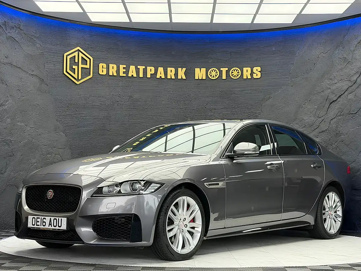 Used 2016 Jaguar Xf S Grey - Front View