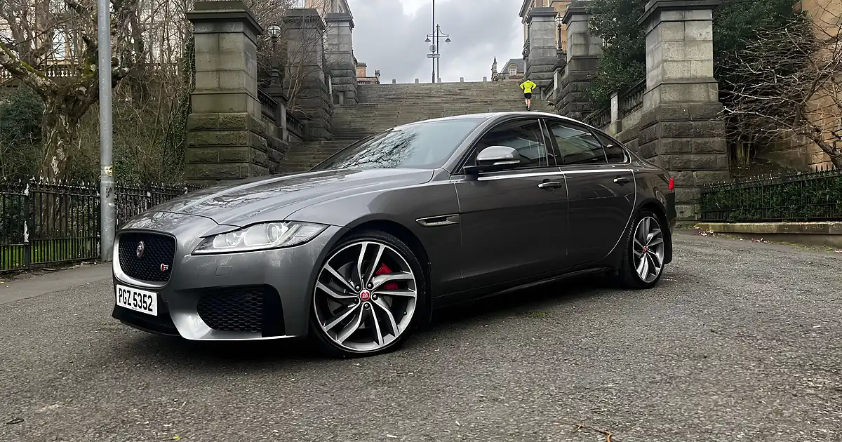Used 2016 Jaguar Xf S Grey - Front View
