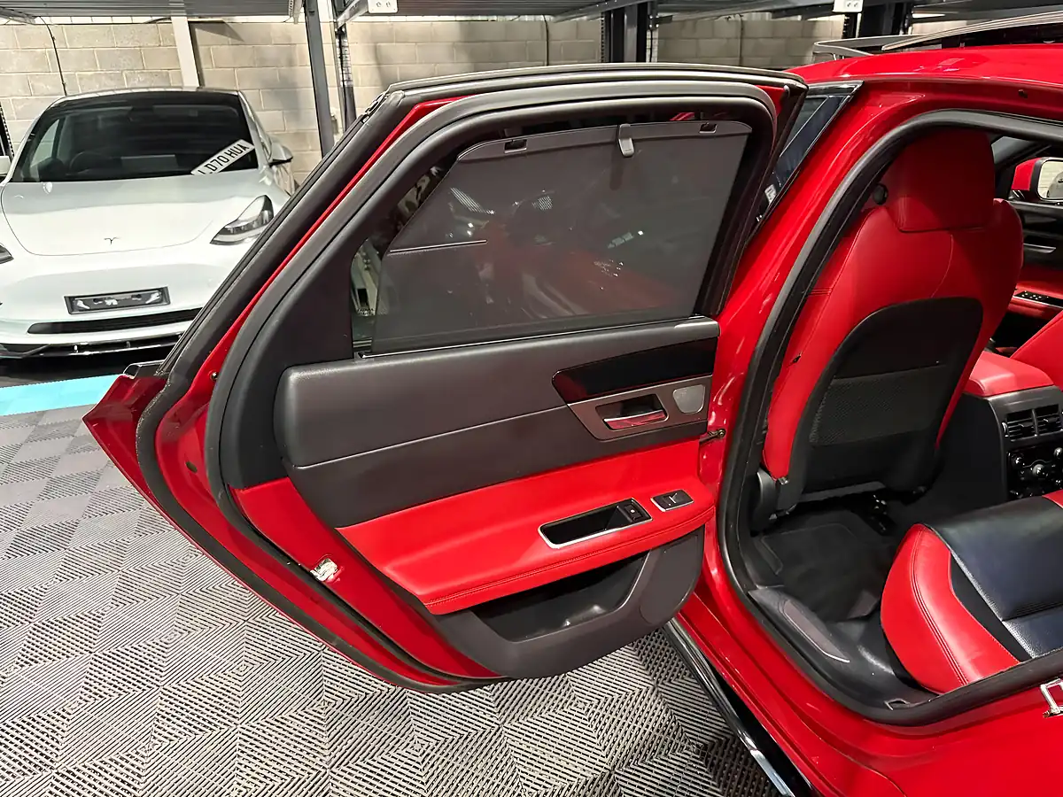 Used 2016 Jaguar Xf S Red - Interior and Exterior details 15