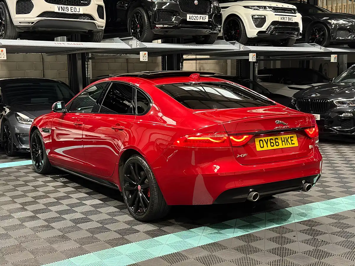 Used 2016 Jaguar Xf S Red - Interior and Exterior details 7