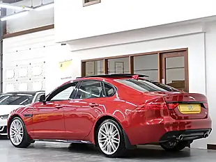 Used 2016 Jaguar Xf S Red - Interior and Exterior details 4