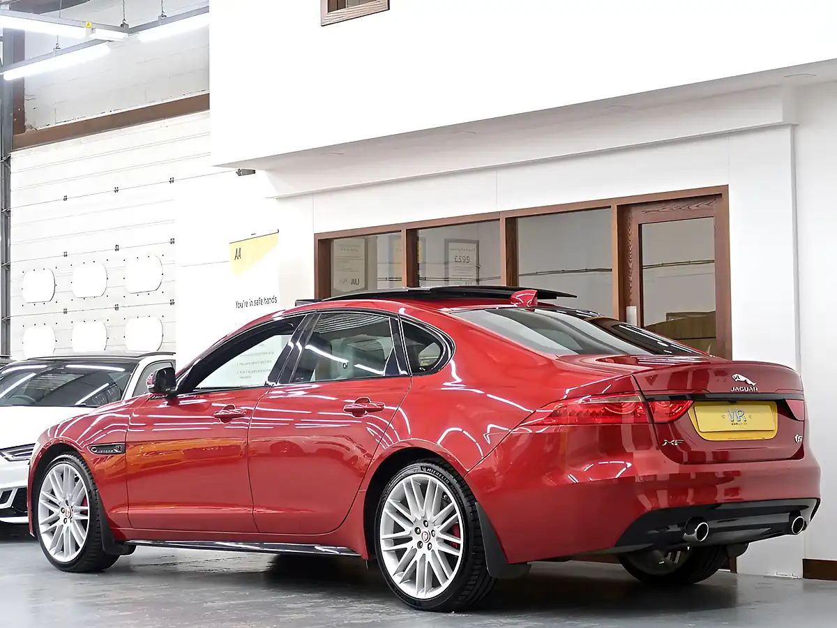 Used 2016 Jaguar Xf S Red - Interior and Exterior details 4