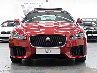 Used 2016 Jaguar Xf S Red - Interior and Exterior details 5