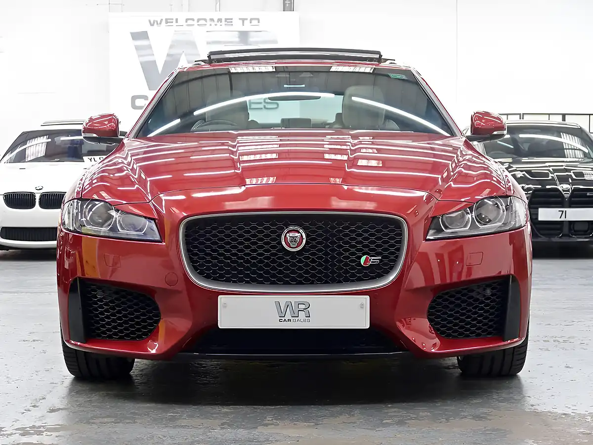 Used 2016 Jaguar Xf S Red - Interior and Exterior details 5
