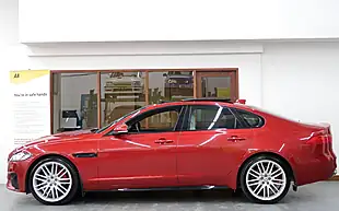 Used 2016 Jaguar Xf S Red - Interior and Exterior details 7