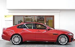 Used 2016 Jaguar Xf S Red - Interior and Exterior details 9