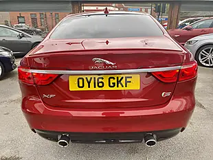 Used 2016 Jaguar Xf S Red - Interior and Exterior details 4