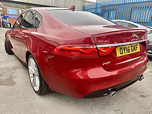 Used 2016 Jaguar Xf S Red - Interior and Exterior details 5