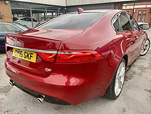 Used 2016 Jaguar Xf S Red - Interior and Exterior details 9