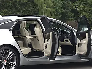 Used 2016 Jaguar Xj Autobiography Rhodium Silver Metallic - Interior and Exterior details 2