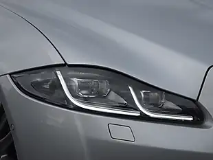 Used 2016 Jaguar Xj Autobiography Rhodium Silver Metallic - Interior and Exterior details 9