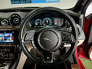 Used 2016 Jaguar Xj R-Sport Red - Interior and Exterior details 12