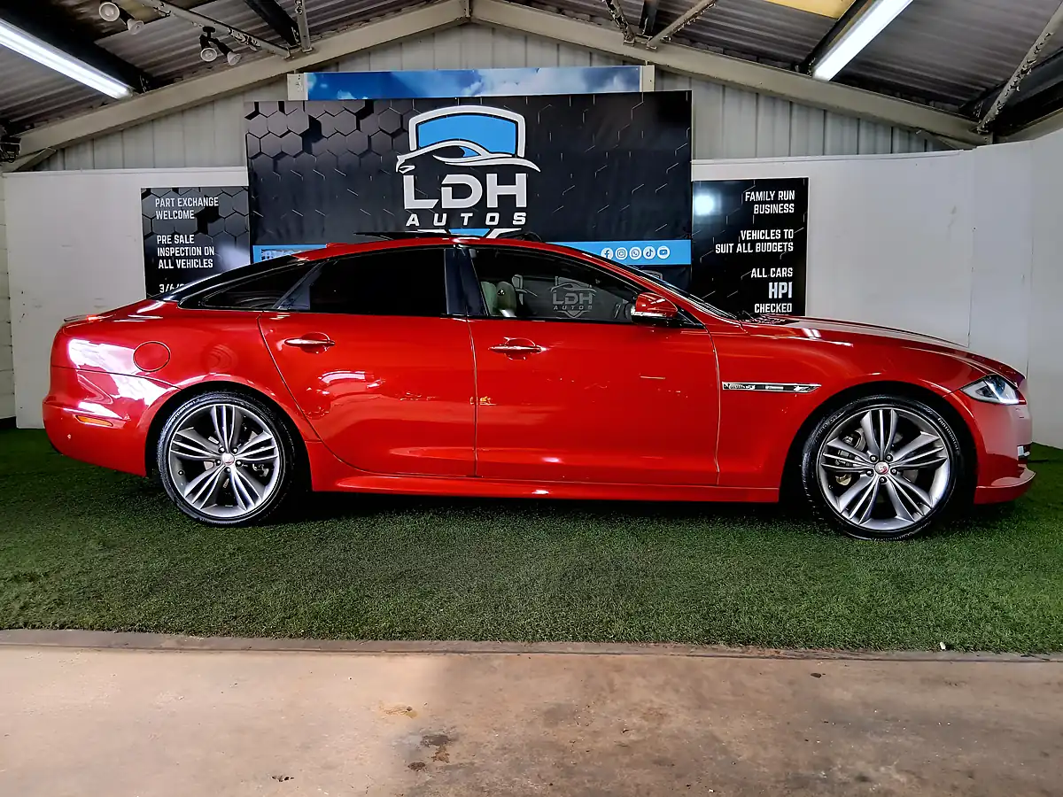 Used 2016 Jaguar Xj R-Sport Red - Interior and Exterior details 2