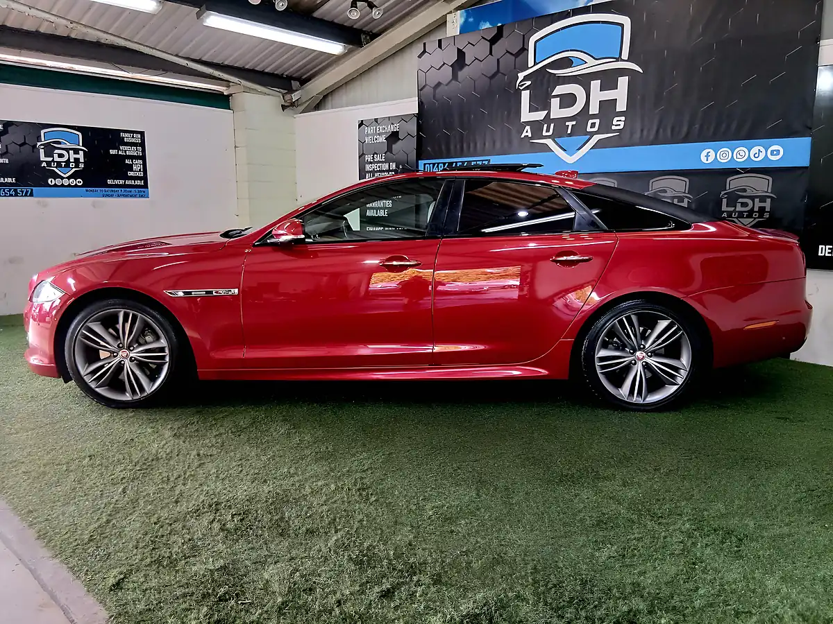 Used 2016 Jaguar Xj R-Sport Red - Interior and Exterior details 5