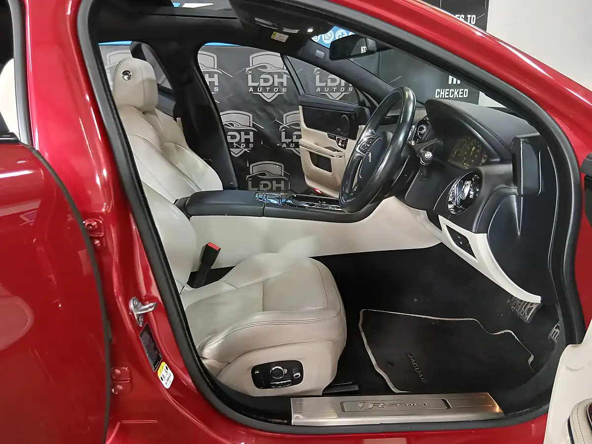 Used 2016 Jaguar Xj R-Sport Red - Interior and Exterior details 8