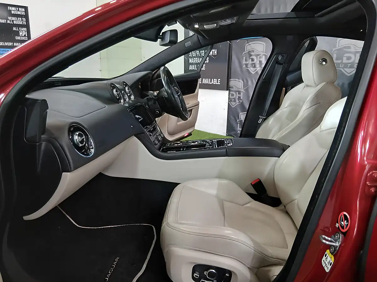 Used 2016 Jaguar Xj R-Sport Red - Interior and Exterior details 9