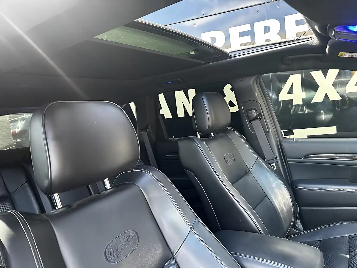 Used 2016 Jeep Grand Cherokee Overland Granite Crystal Metallic - Interior and Exterior details 3