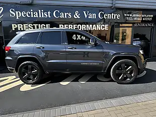 Used 2016 Jeep Grand Cherokee Overland Granite Crystal Metallic - Interior and Exterior details 6