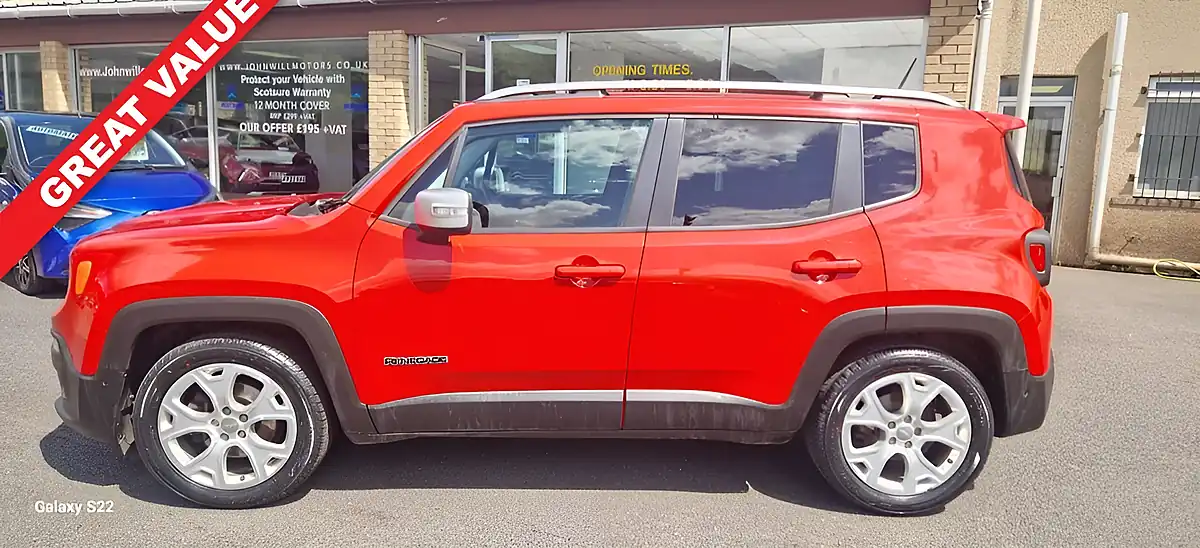 Used 2016 Jeep Renegade Limited Red - Interior and Exterior details 2