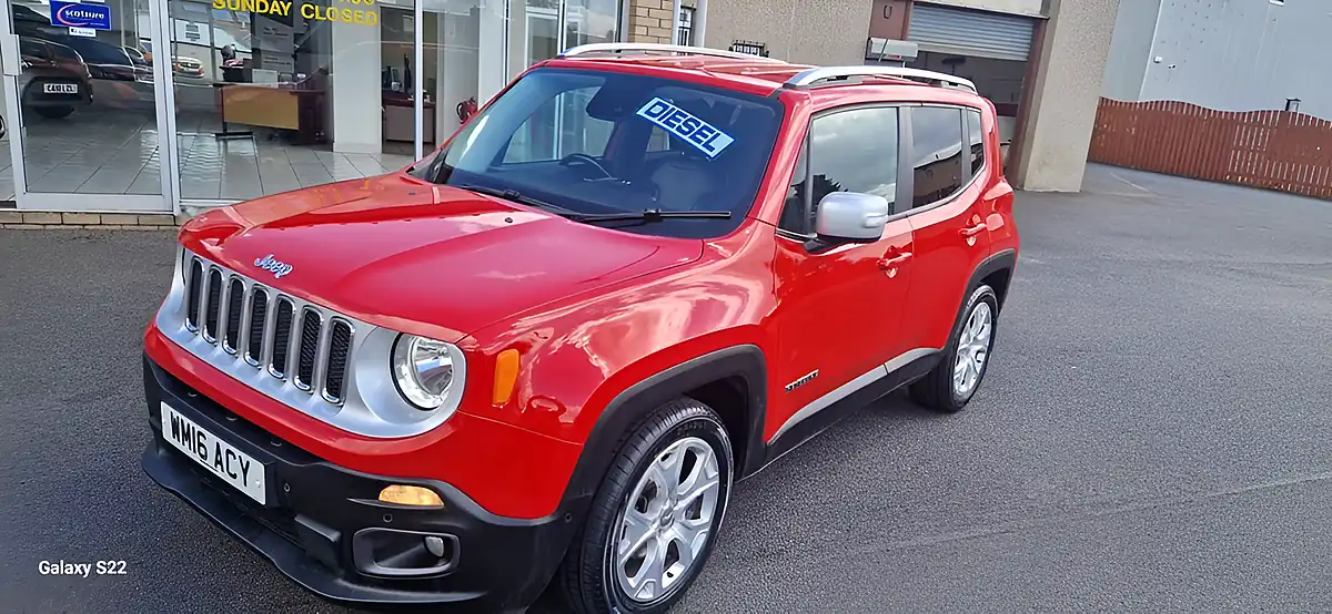 Used 2016 Jeep Renegade Limited Red - Interior and Exterior details 3