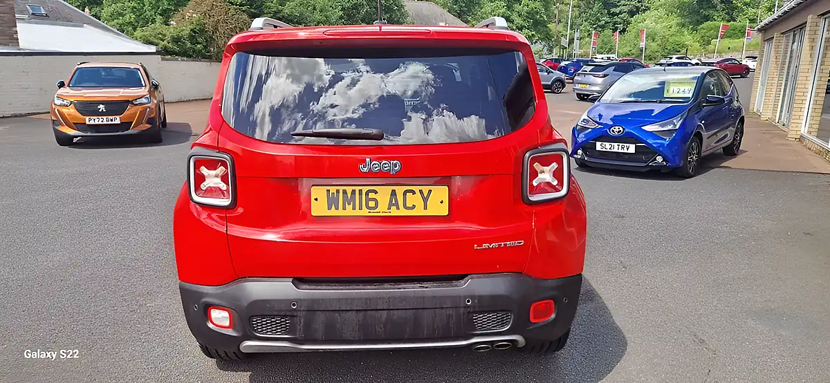 Used 2016 Jeep Renegade Limited Red - Interior and Exterior details 6