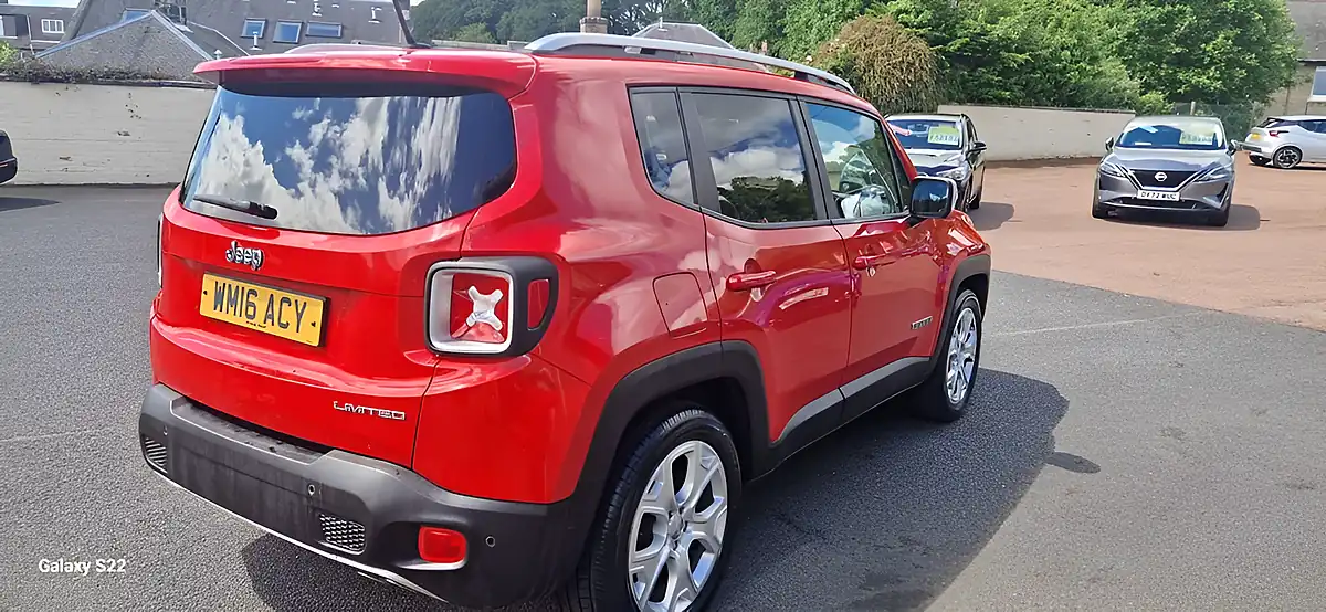 Used 2016 Jeep Renegade Limited Red - Interior and Exterior details 9