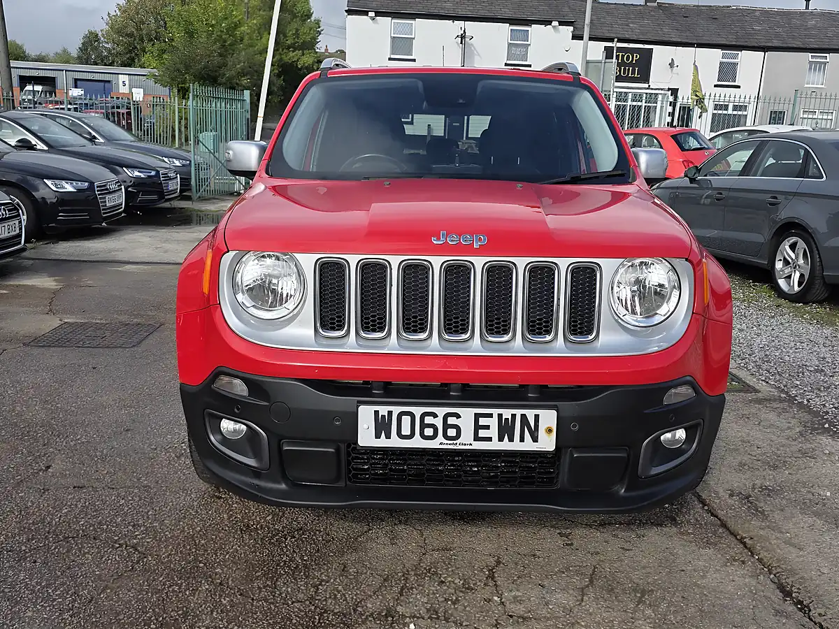 Used 2016 Jeep Renegade Limited Red - Front View
