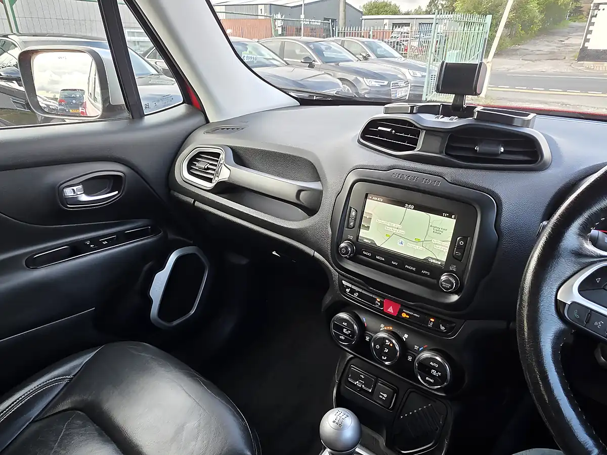 Used 2016 Jeep Renegade Limited Red - Interior and Exterior details 12