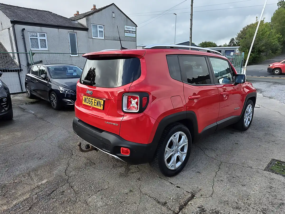 Used 2016 Jeep Renegade Limited Red - Interior and Exterior details 6