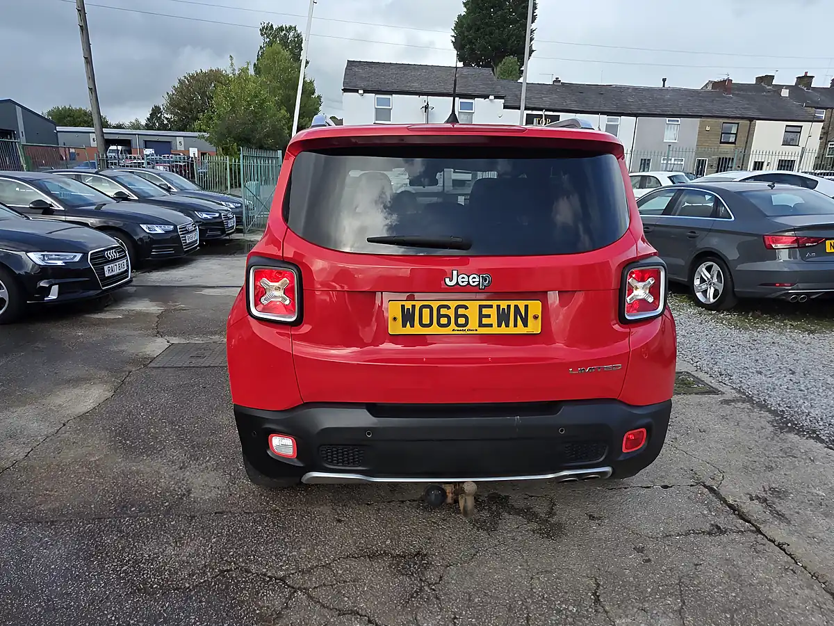 Used 2016 Jeep Renegade Limited Red - Interior and Exterior details 7