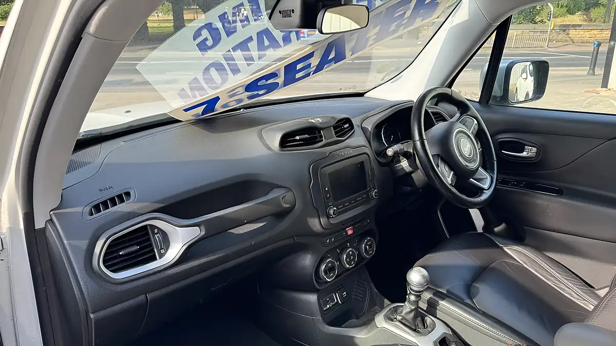 Used 2016 Jeep Renegade Limited White - Interior and Exterior details 2