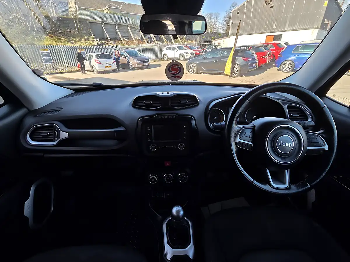 Used 2016 Jeep Renegade Longitude Black - Interior and Exterior details 7