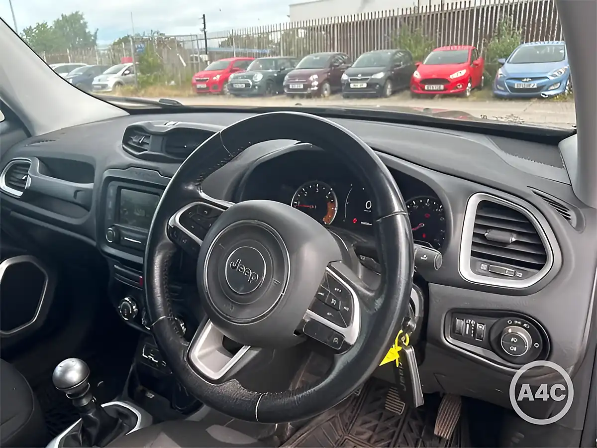 Used 2016 Jeep Renegade Longitude Black - Interior and Exterior details 4