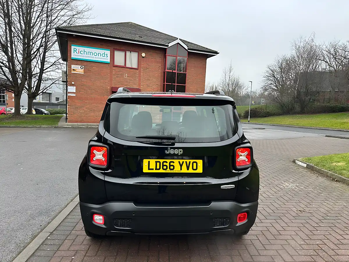 Used 2016 Jeep Renegade Longitude Black - Interior and Exterior details 10