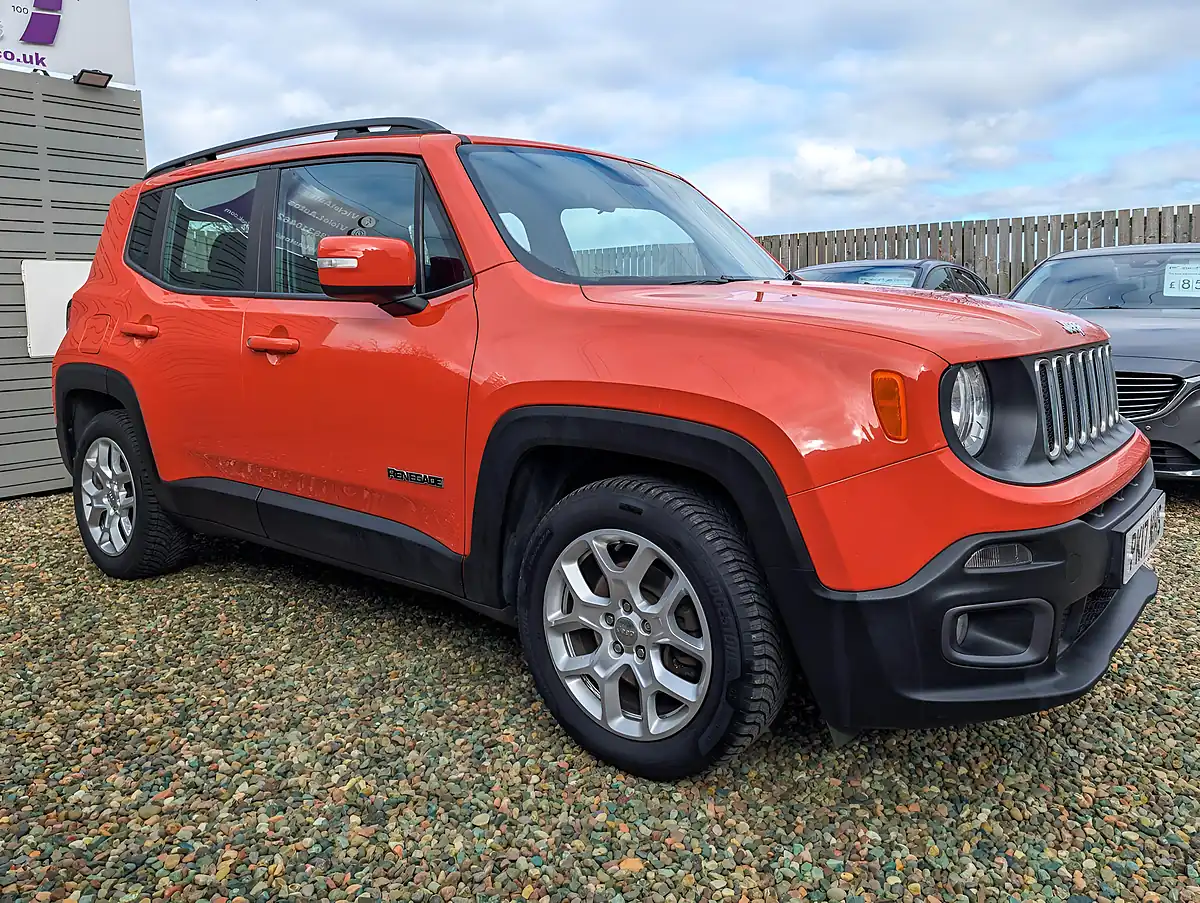 Used 2016 Jeep Renegade Longitude Orange - Interior and Exterior details 7