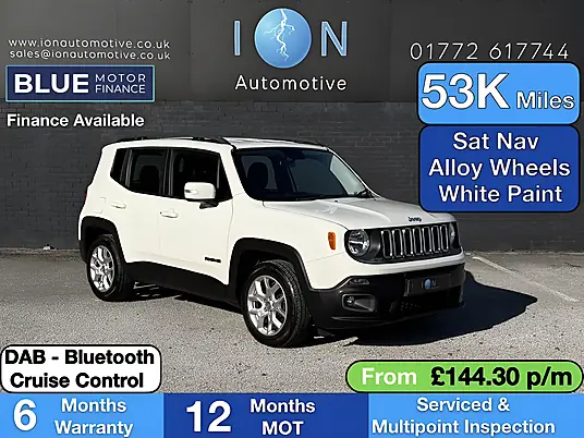 2016 Jeep Renegade Longitude 1.4T MultiAirII
