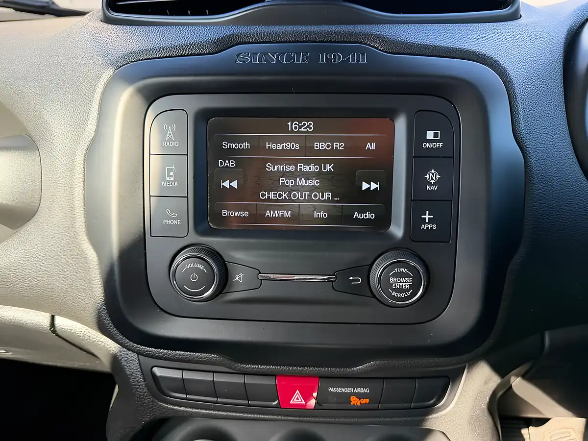 Used 2016 Jeep Renegade Longitude White - Interior and Exterior details 15