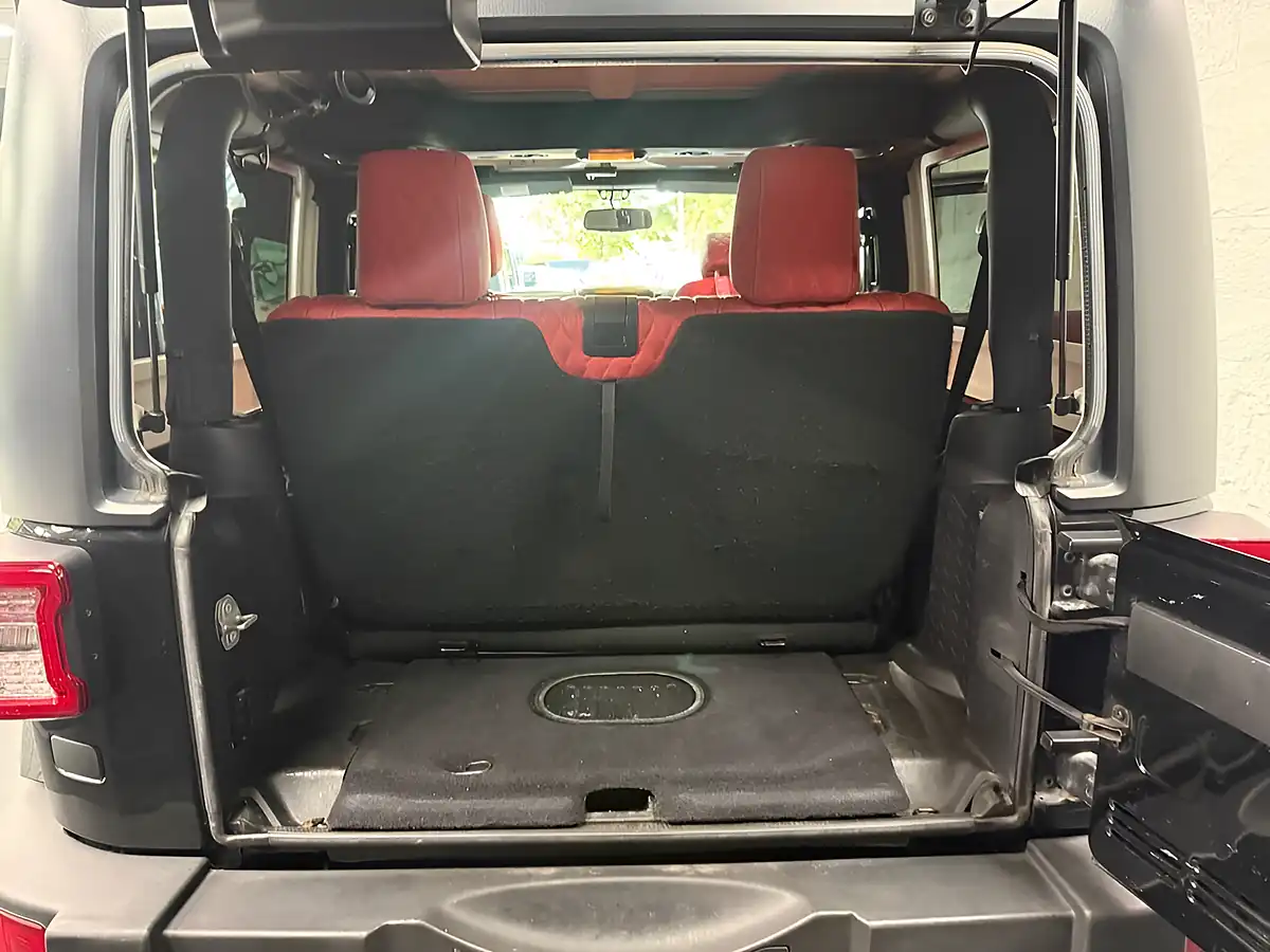 Used 2016 Jeep Wrangler Sahara Black - Interior and Exterior details 16