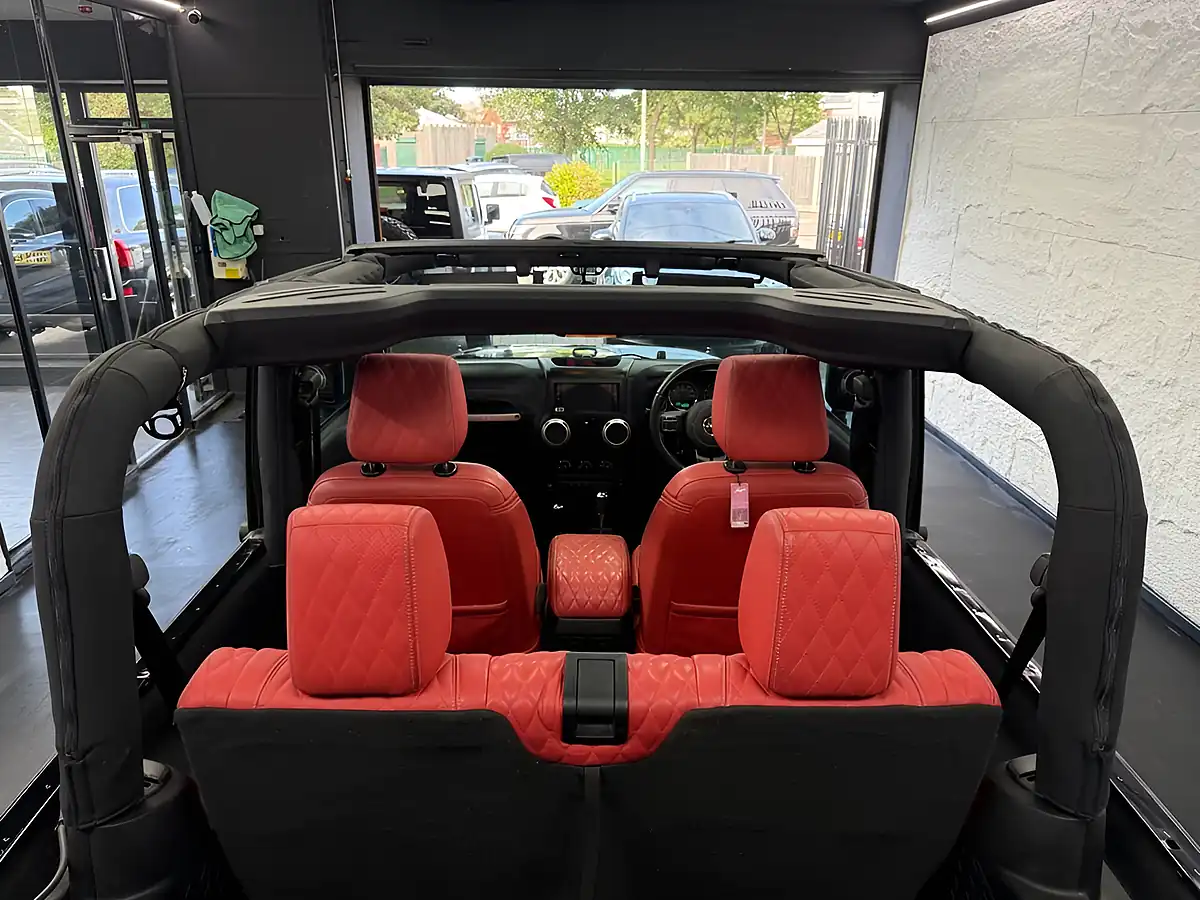 Used 2016 Jeep Wrangler Sahara Black - Interior and Exterior details 19