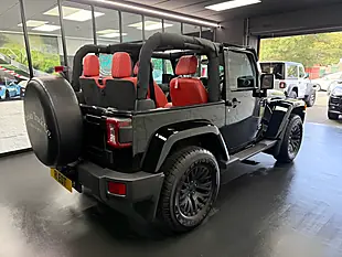 Used 2016 Jeep Wrangler Sahara Black - Interior and Exterior details 5
