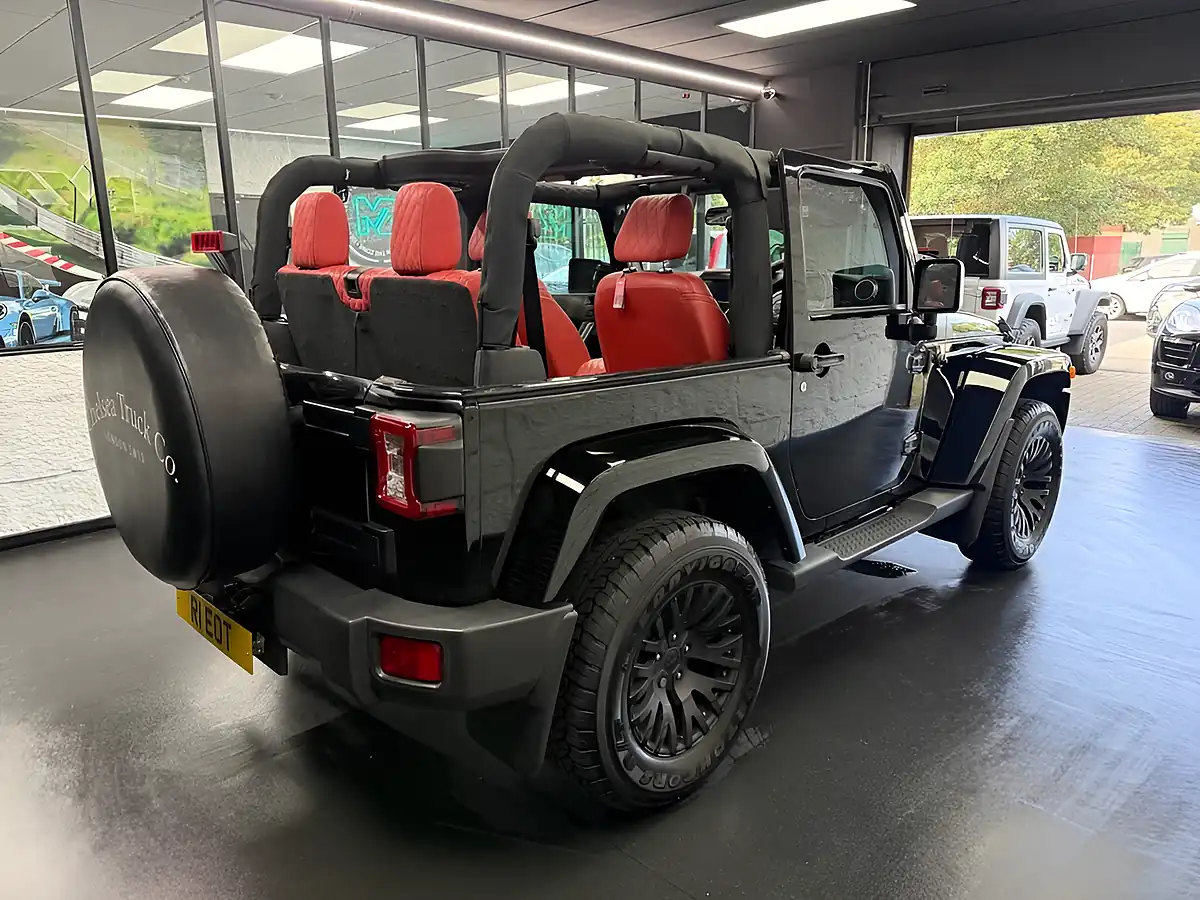 Used 2016 Jeep Wrangler Sahara Black - Interior and Exterior details 5