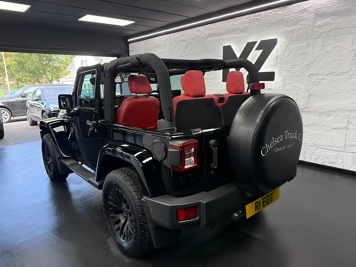 Used 2016 Jeep Wrangler Sahara Black - Interior and Exterior details 6