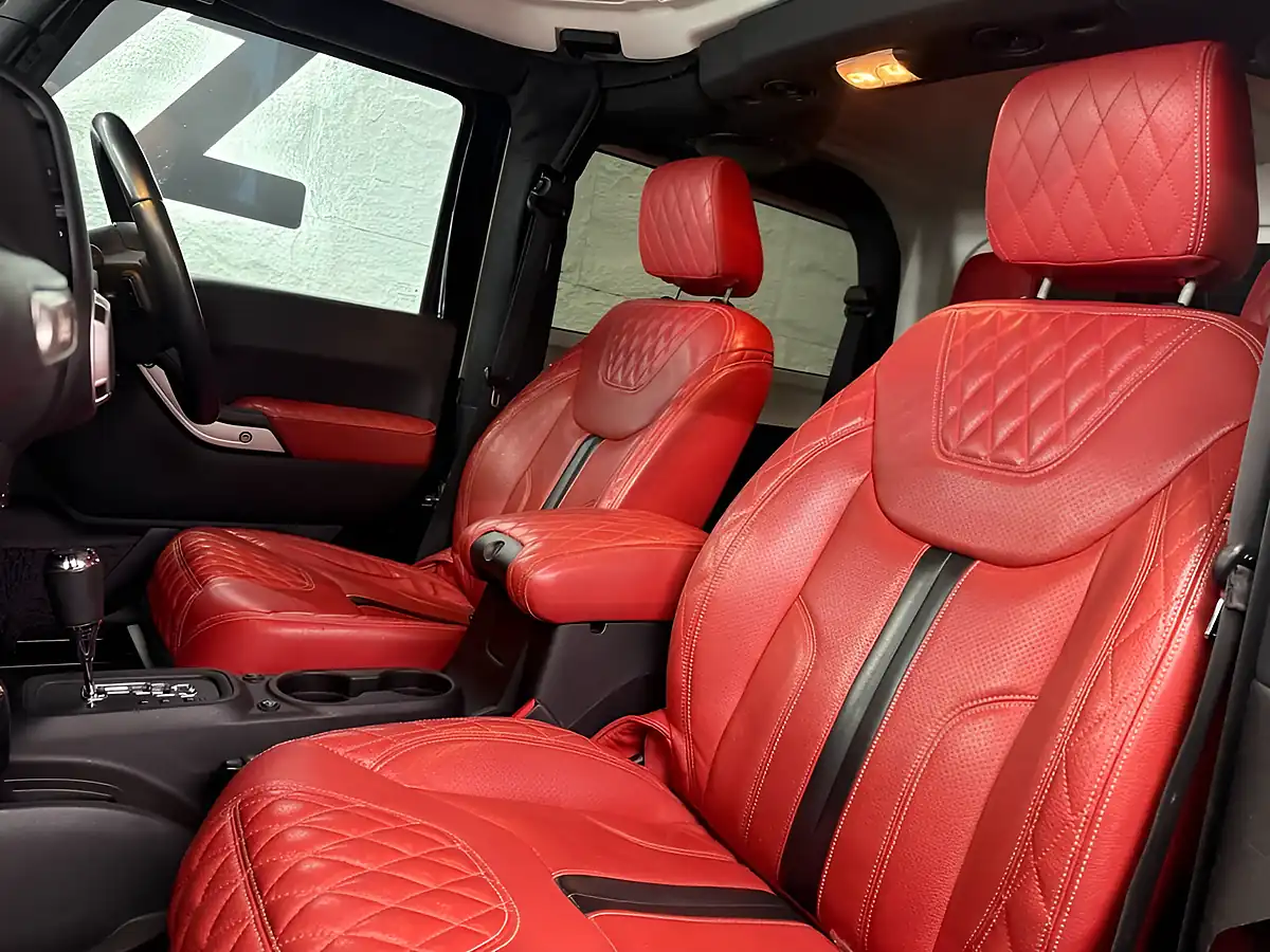 Used 2016 Jeep Wrangler Sahara Black - Interior and Exterior details 7